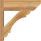 Ekena Millwork Olympic Slat Rough Sawn Outlooker, Western Red Cedar, 8"W x 24"D x 24"H OUT08X24X24OLY06RWR - alternate 3